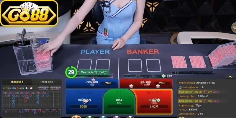 Tìm hiểu về luật chơi Live Casino & Bắn Cá Go88